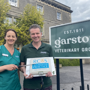 Frome surgery has been awarded RCVS Small Animal Hospital status