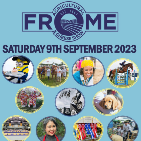 Visit us at Frome Agricultural & Cheese Show on Saturday 9th September 2023